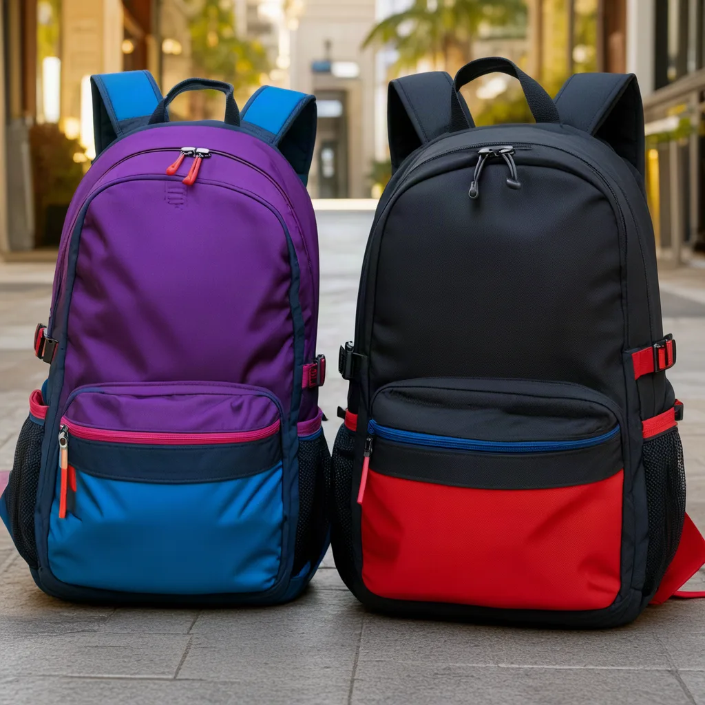 Cosmos 3 Super T2I, Two backpacks, Seed 42